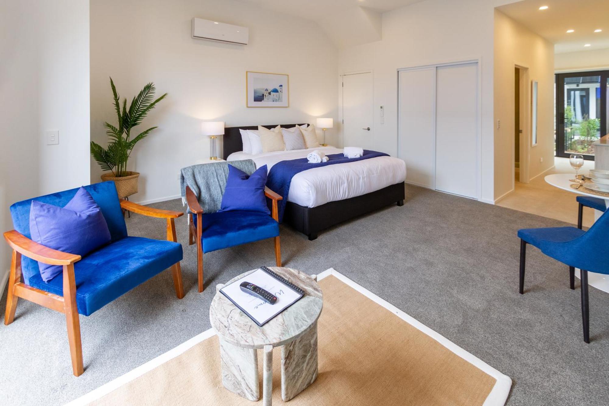 Central Christchurch Santorini Style 1Br Studio Extérieur photo