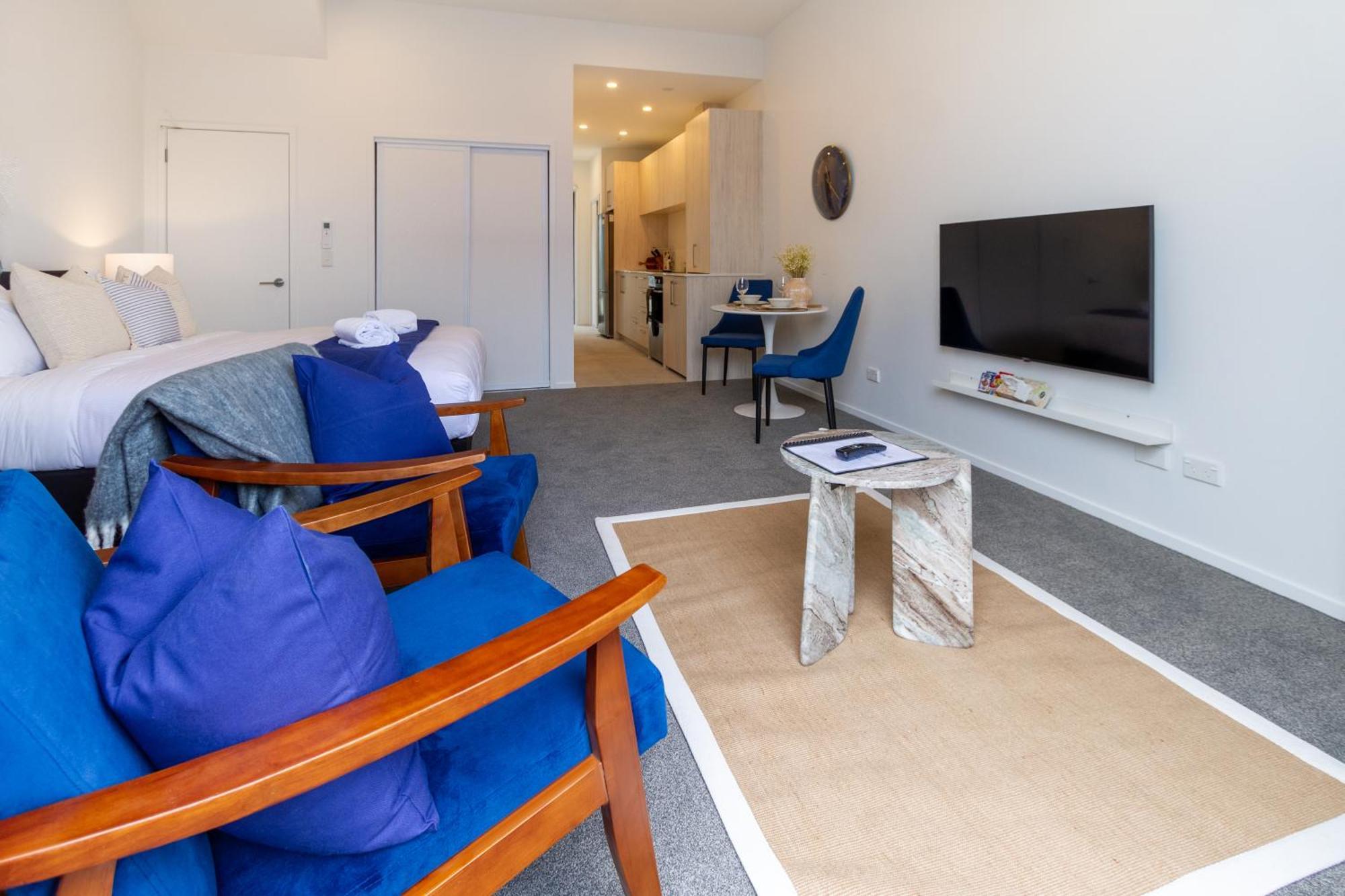 Central Christchurch Santorini Style 1Br Studio Extérieur photo